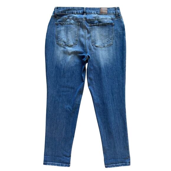 Maurices Jeans Women's 16W Blue Skinny High Rise Preppy Clean girl feminine - Picture 12 of 12